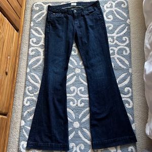 Vintage Hudson Jeans low rise flare 29 Style #W508DCB